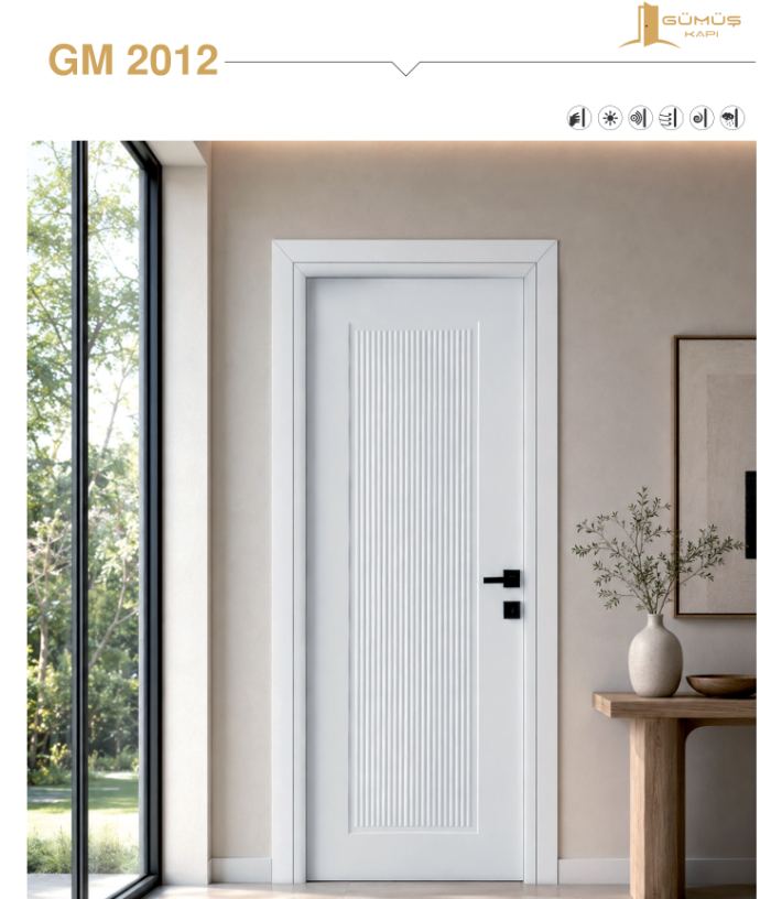 GM 2012 Beyaz Melamin kapı modeli