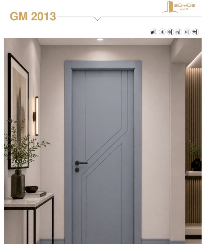 GM 2013 Gri Melamin kapı modeli