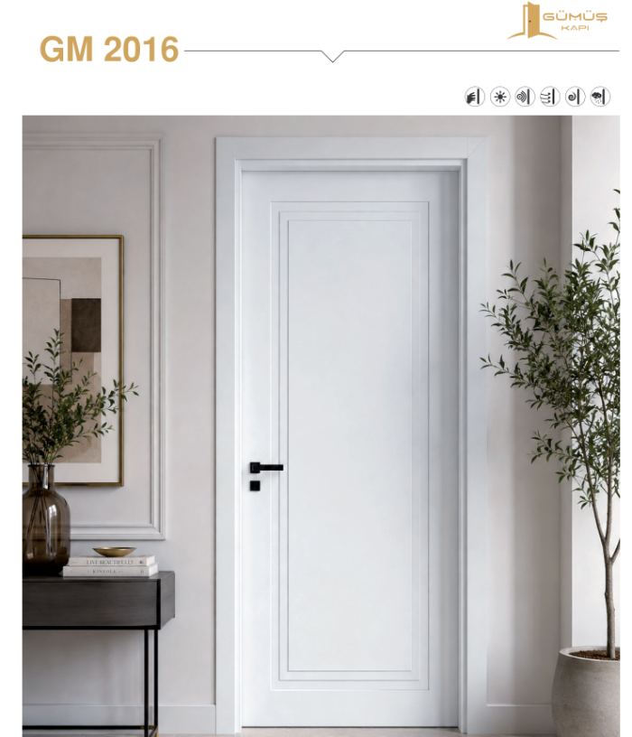 GM 2016 Beyaz Melamin kapı modeli